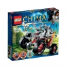 Lego Legends Of Chima – Playthèmes – 70004 – Jeu de Construction – Le Tout-Terrain Loup de Wakz