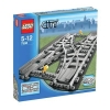 Lego – City – jeu de construction –  Le croisement de rails V29