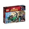 Lego Super Heroes – Marvel – 76004 – Jeu de Construction – La Poursuite en Moto-Araignée – Spider-Man