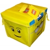 Lego – A1354XX – Accessoire Jeu de Construction – Zipbin Tete LEGO – Sac de rangement et tapis de jeu