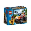 Lego City – 4427 – Jeu de Construction – Le 4X4 des Pompiers en Forêt