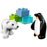 Lego Duplo Legoville – 10501 – Jeu de Construction – Les Animaux Polaires du Zoo