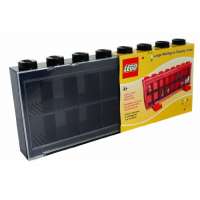 Lego – 106 – Accessoire Jeu de Construction – Vitrine Figurines 16 Cases – Noir – Décoration