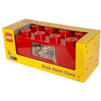 Lego – 9002168 – Accessoire Jeu de Construction – Reveil Brique Geante – Rouge