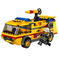 Lego – City – jeu de construction – Le camion des pompiers de l’aéroport