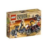 Lego Pharaoh’s Quest – 7306 – Jeu de Construction – Les Gardiens du Spectre D’or