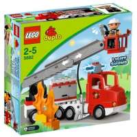 Lego Duplo – Legoville – 5682 – Jouet Premier Age – Le Camion des Pompiers