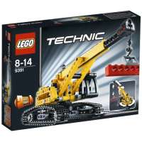 Lego Technic – 9391 – Jeu de Construction – La Grue sur Chenille