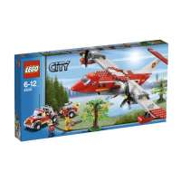Lego City – 4209 – Jeu de Construction – L’Avion des Pompiers