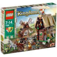 Lego Kingdoms – 7189 – Jeu de Construction – L’Attaque du Village du Moulin